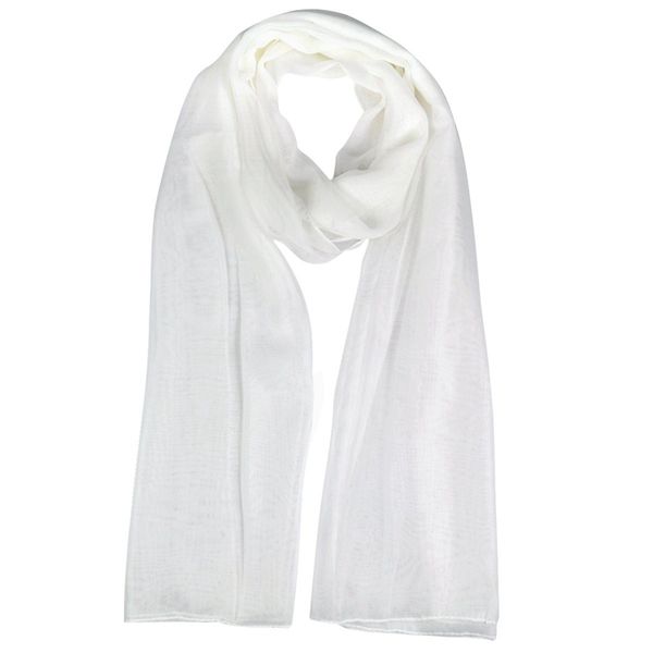 

fashion ladies white soft long large chiffon scarf neck head wrap, Blue;gray