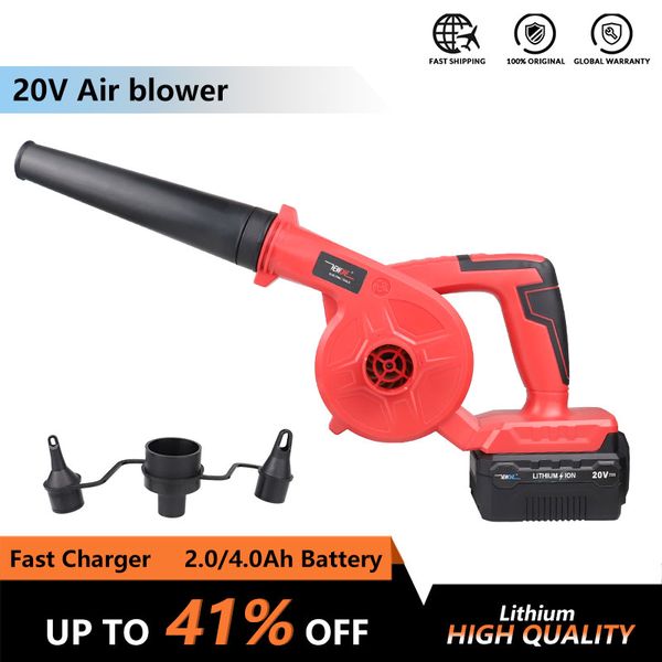 

newone cordless lithium electric leaf air blower blowing and sucking dust cleaner electric turbo fan inflation deflation dual