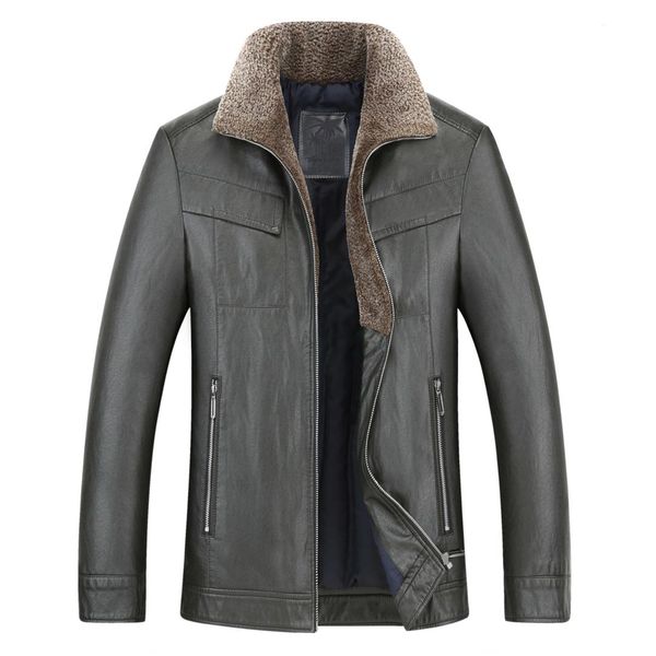 new big plus size 10XL 9XL 8XL cappotto di pelle di pecora da uomo giacca da uomo in vera pelle giacca di pelle locomotiva addensata di alta qualità