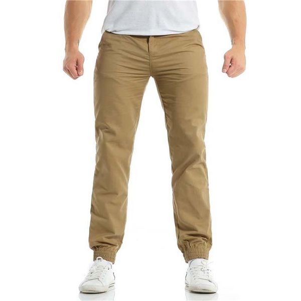 

mens joggers 2019 brand male trousers men pants casual solid pants sweatpants jogger harem khaki sweatpants, Black