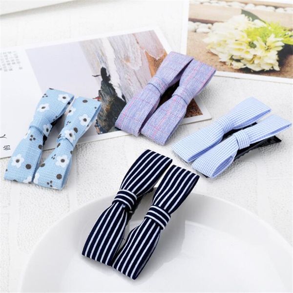 

1 корейских ткани банта женщины девушка шпилька зажим волос луких контактные заколка аксессуары для детей hairclip hairgrip головного убора, Slivery;white