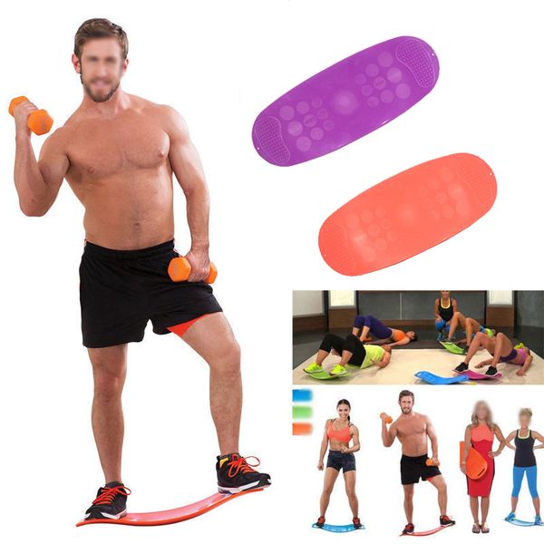 Yoga Board Gym Fitness Adult Board Allenamento antiscivolo Gambe addominali Muscoli Pad per palestra domestica