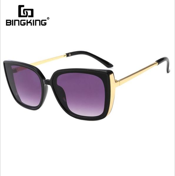 

bingking 2020new kids sunglasses boys girls square uv400 glasses metal sunglasses children lovely baby sun glasses gafas de sol ioyqc, Blue