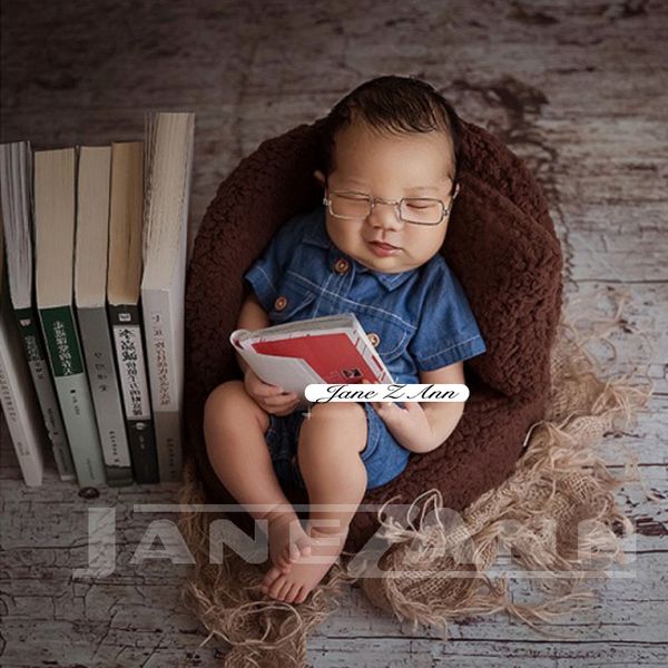 

jane z ann baby p costume sofa glasses baby boy creative pgraphy ides studio shooting accessories, Yellow