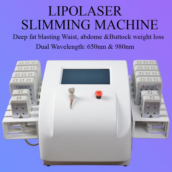 

lipo laser light machine laser fat removal device for salon use weight loss slimming beauty machine