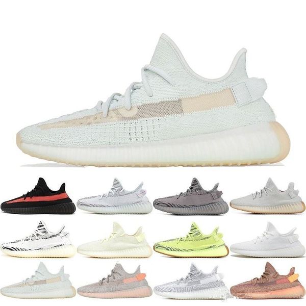 

2020 new arrival clay v2 running shoes men true form static designer shoes white zebre bred hyperspace butter trainer women sneaker