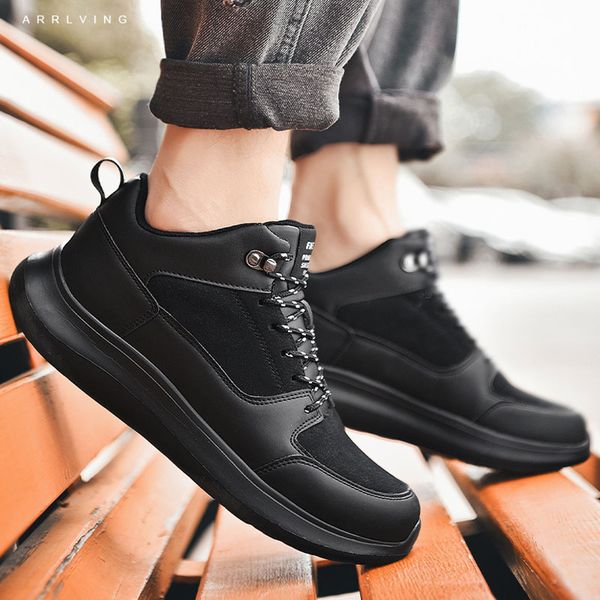 

men shoes plus size 38-48 breathable outdoor men's casual shoes cassic adults black walking shoe man sneakers sapatos masculinos