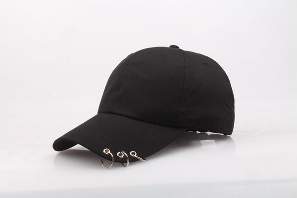 Hip Hop Boné de Beisebol Das Mulheres Dos Homens Menino Ajustável Casual Snapback Esporte Hip-Hop Bola Chapéu Bonés de Beisebol Preto Rosa Branco