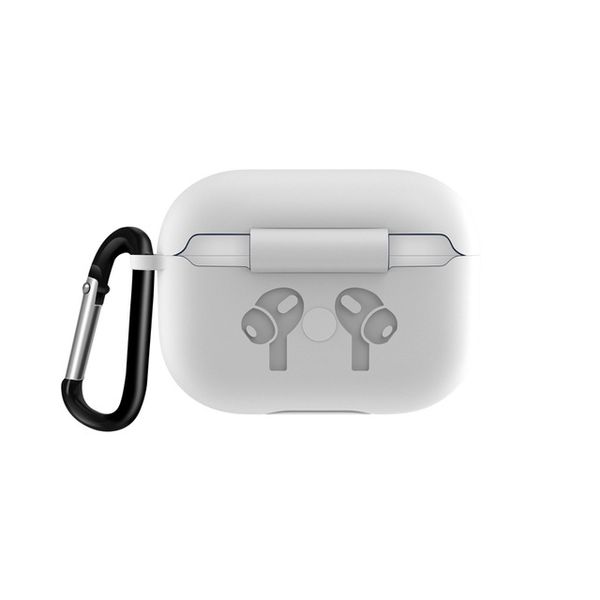 

for airpods pro case fashion protective cover with hook clasp keychain anti lost dirt-resistant resistant scratch for airpods pro case