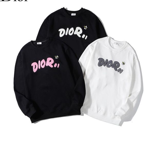 

116 selling sweater 2019 new men and women long-sleeved korean version of the loose fashion star with the sports sweater, Black