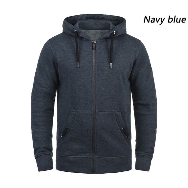 

zogaa men jacket coats 2019 autumn brand casual zipper streetwear coat winter warm hooded outerwear solid hoodies outwear new, Black;brown