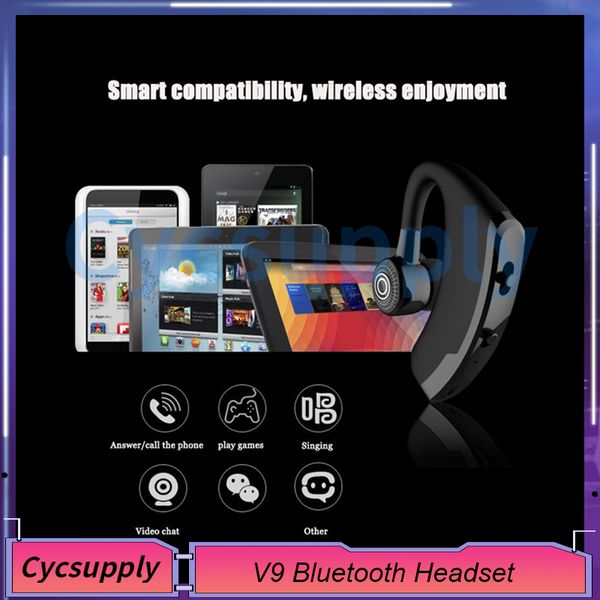 

V9 hand wirele bluetooth earphone c r 4 1 noi e control bu ine wirele bluetooth head et voice control for driver port