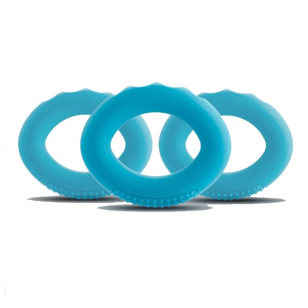 

silicone hand strengthener o hand gripper carpal expander forearm heavy grip training digiflex muscle power workout alpha gripz