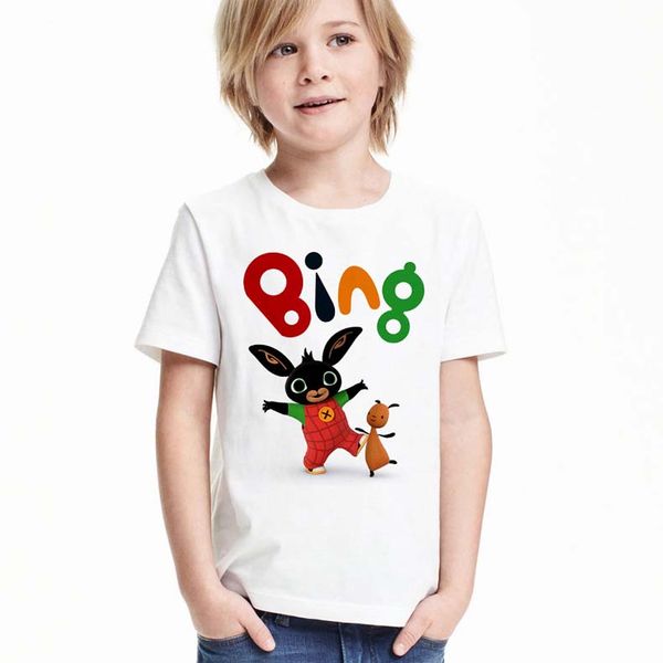 

kids boys clothes t-shirts baby ins digital printing fashion printed tees cotton t-shirt for summer children wear kids cute casual, White