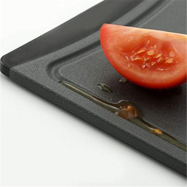 

1pc черный сгущает разделочные доски кухонные противобактериологическо разделочные блок cut fruit vegetable board meat группа хранения отвер