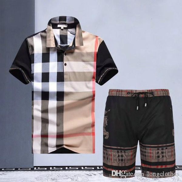 

mens new brand designer tracksuit t-shirt and pant men cotton mens tracksuit t medusa women summer suit short sport suit 2pcs set -3xl, Gray