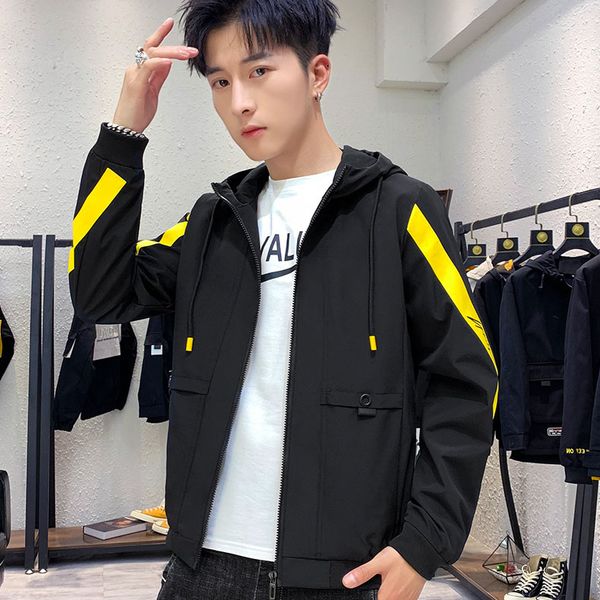 

mens designer jackets fashion new arrival men luxury jacket coat outddor with zipper jacket men hooded clothing, Black;brown