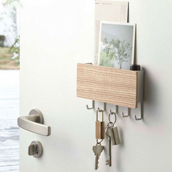

hang storage box hooks vintage space saving placing hat keys scarf frames hanger holder wall mounted decorations