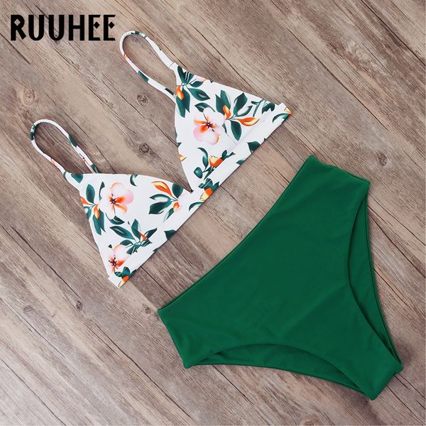 

ruuhee bikini swimwear women swimsuit bikini set push up bathing suit 2019 female beachwear women's swimming suit swim wear
