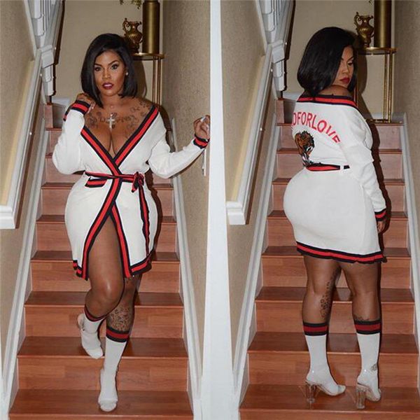 

White tiger print cardigan women weater fa hion gilding loo e women coat ladie luxury de igner women clothing, White;black