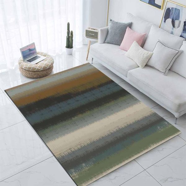 

else gray blue brown mixed color nordec 3d print non slip microfiber living room modern carpet washable area rug mat