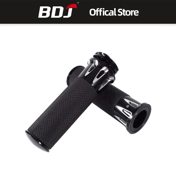 

bdj for 25mm metal motorcycle cnc rubber handlebar hand grips