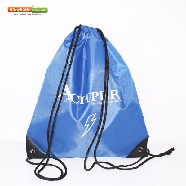 

100pcs/lot drawstring bag customized logo for school kid's 38h*33w cm