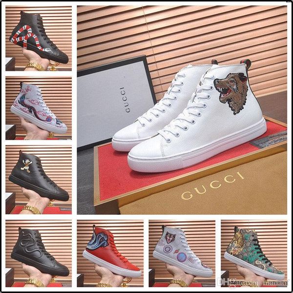 

18ss men's 2020 new explosion models light breathable luxury casual trend fashion comfortable outdoor sports shoes yetc6, Black