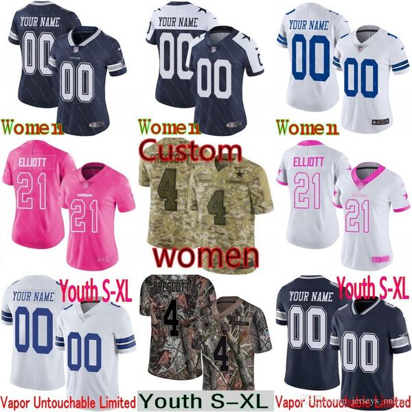youth pink cowboys jersey