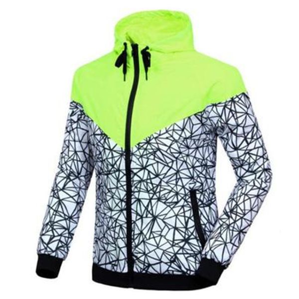 

brand designer sweatshirt hoodie men women jacket long sleeve autumn sports outdoor windrunner zipper windcheater coat size s-2xl, Black;brown