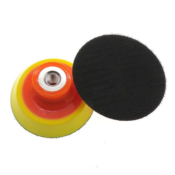 

3 inch 75mm angle grinder grinding disc m10 flocking sandpaper disc electric polishing sponge grinding tray