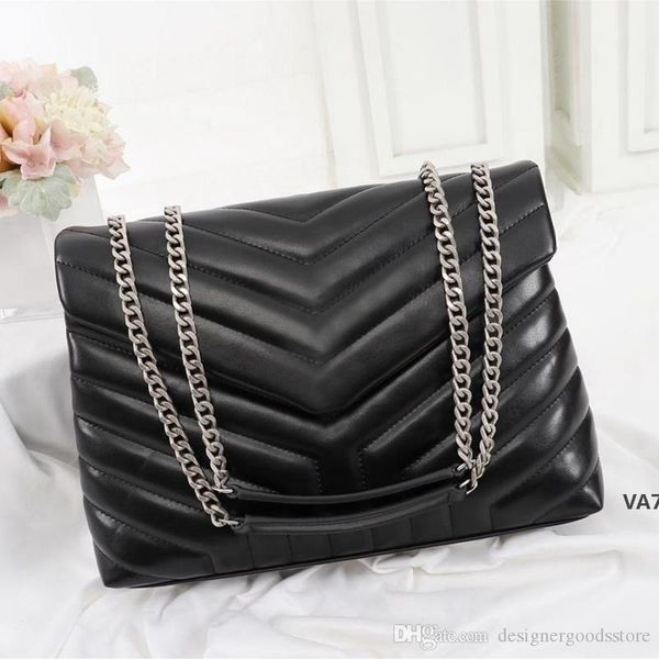 

handbags loulou y-shaped quilted real leather women bags chain shoulder bag flap bag multiple colour for choova7