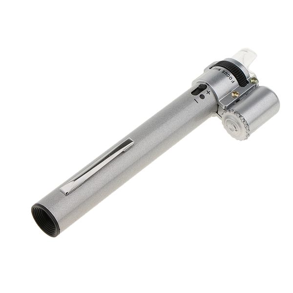 

mini zoom pen magnifying glass microscope pen style 100x magnifer with led