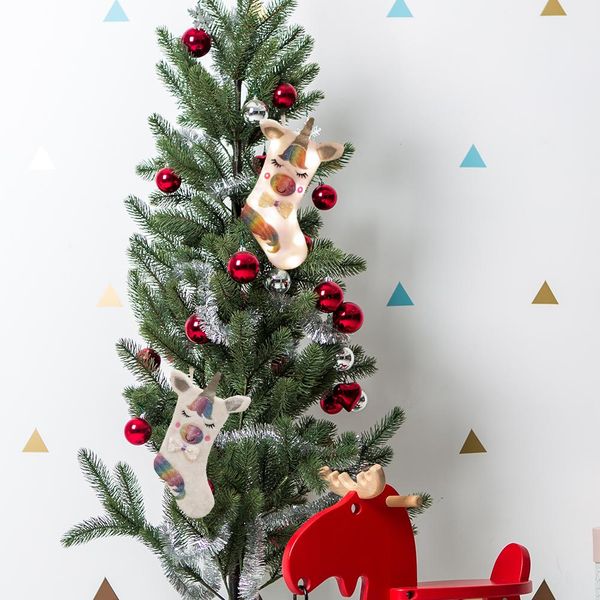 

christmas stockings gift bag sequin bow candy bag christmas tree fireplace decoration supplies cute home decoration supplies