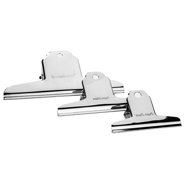 

mountain shape stainless steel iron ticket clip folder sketchpad clip 3pcs ing
