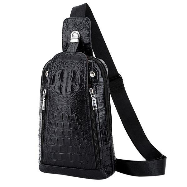 

men's shoulder bags fashion leather crossbody bags men's fashion chest bag casual shoulder diagonal personality sac a main