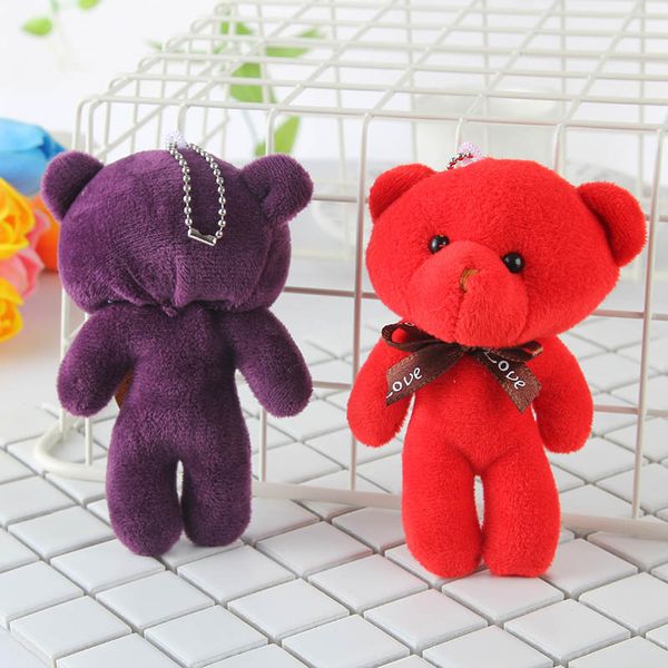 

teddy bear mini joint плюшевых брелок медведь букет игрушка телефон кулон брелок кукла девочки мальчики игрушка главная украшение