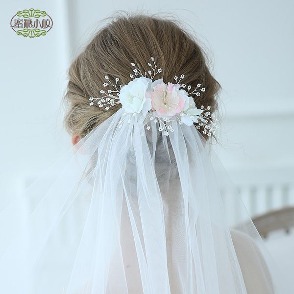 

свадебная вечеринка из бисера жемчужина подарок женщина леди алмаз цветок лист волос украшения для невесты актерского начала выпускной yy-58, Slivery;golden