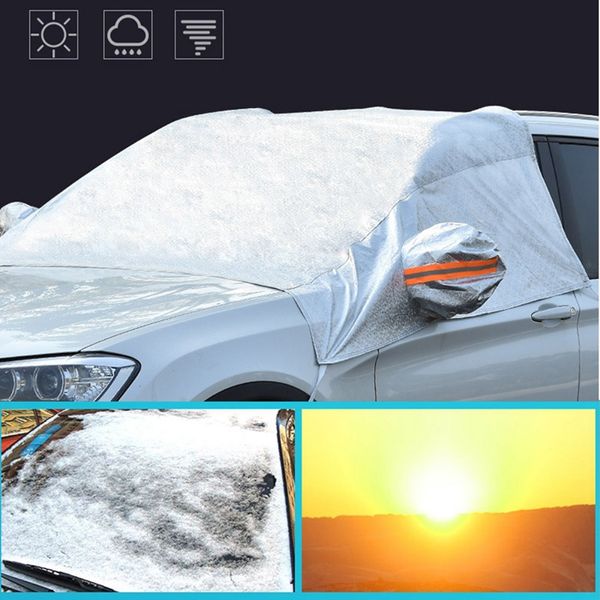 

car exterior protection car windshield cover protector prevent snow ice sun shade dust frost ing sun shade front rear cover