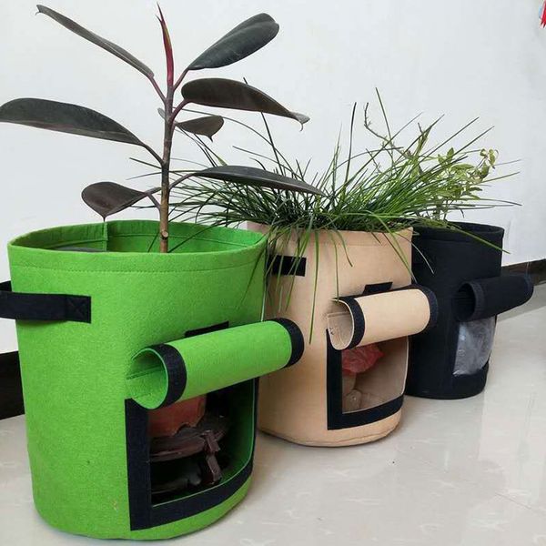 

plant grow bags home garden potato pot greenhouse vegetable growing bags reusable moisturizing jardin vertical garden bag seedling