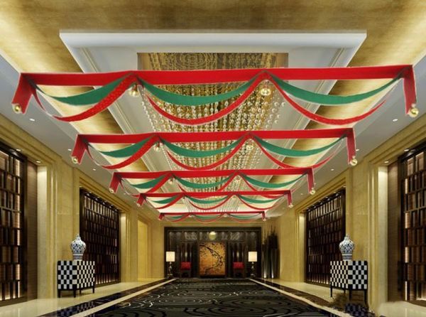New Arrival Banner For Christmas Wedding Decorations Shopping Malls Diy Flags With Jingle Bells Hanging Wave Flag Fashion Epacket Free Party Favors