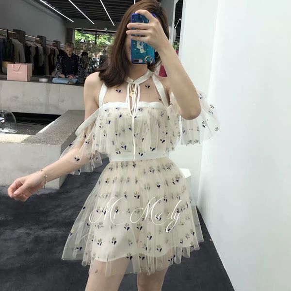 

women summer playsuit 2020 summer women vintage flocking print off the shoulder designer playsuit new arrival, Black;white