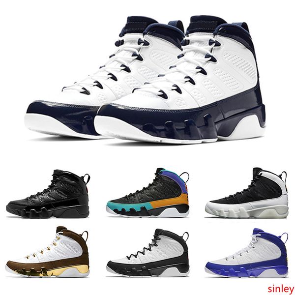 

9 men basketball shoes 9s dream it do it unc bred space jam mop melo mens trainer athletic sports sneakers size 41-47