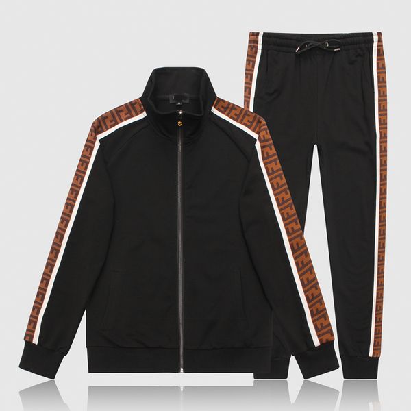 

mens tracksuit fashion designer hoodies+pants 2 piece sets solid color brand outfit suits 2020 tracksuits for mens, Gray