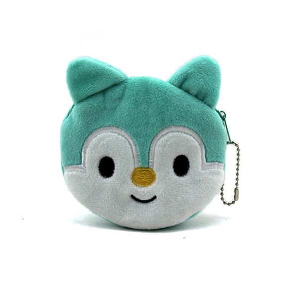 

горячие на продажу kawaii мультфильм panda белка дети плюшевые монет сумка кошелек zip кошелек кошелек дети девочка женщины для подарка, Red;black