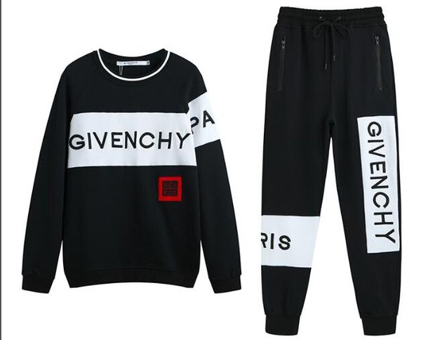 

Дизайнер Спортивный Костюм Весна Осень Повседневная Мужская Марка Спортивная Од