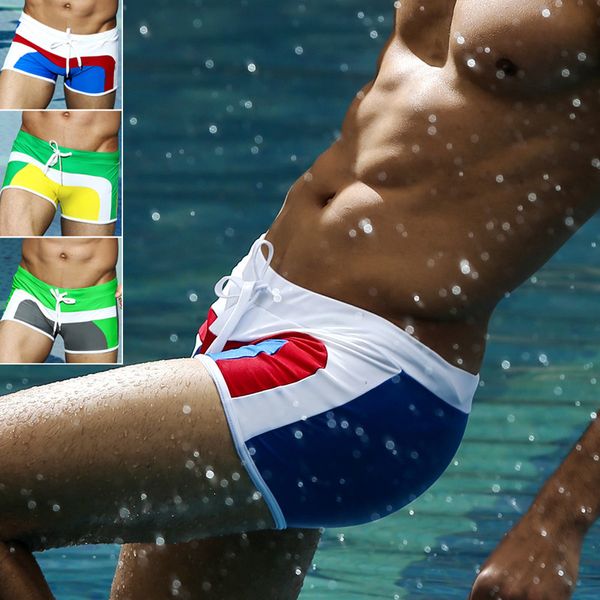 

brand superbody man swimwear swimming boxer shorts trunks gay men's swimsuits beach shorts surf sea swim briefs summer