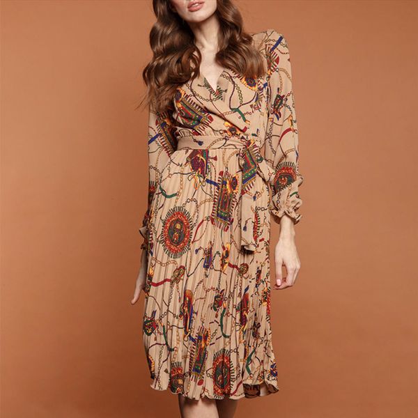 

женская платье шнуровка складки с длинным рукавом платья партии, Black;gray