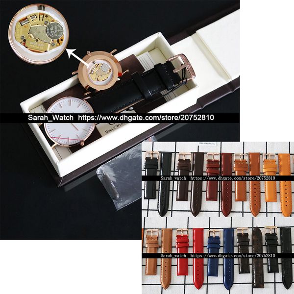

version 36mm & 40mm watches no box included in this link, Slivery;brown