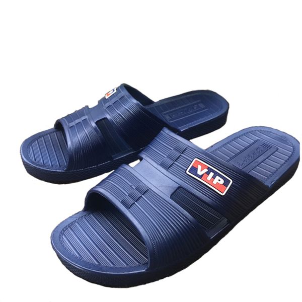 

extra large slippers male 48 yards indoor non-slip wear-resistant fat 47 thick wide fat guy cool slippers male 45 home plus 46, Black